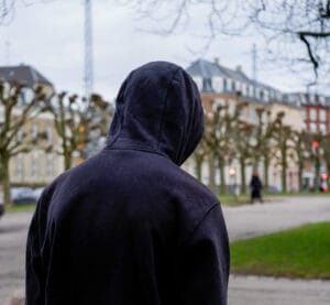 Ung-voksen i mistrivsel